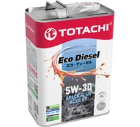 Моторное масло TOTACHI Eco Diesel Semi-Synthetic CK-4/СJ-4/SN 5W-30 4л E2204