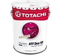 Трансмиссионное масло TOTACHI ATF Dex-VI, 20 л 20920