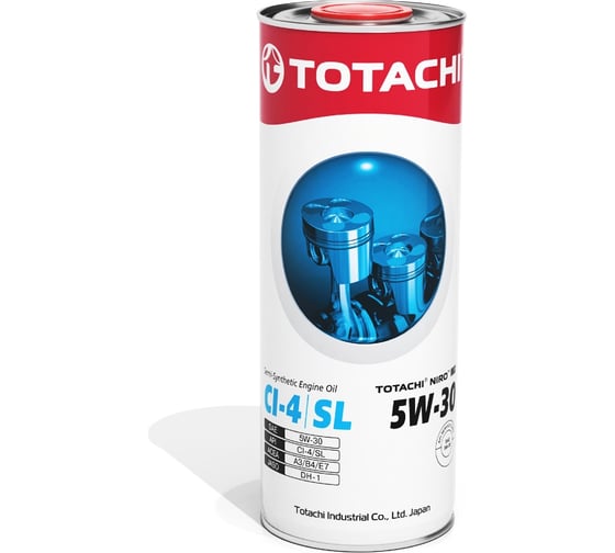 Моторное масло TOTACHI NIRO MD Semi-Synthetic CI-4/SL 5W-30 1л 4562374694941