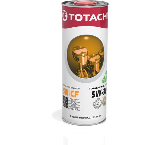 Моторное масло TOTACHI NIRO LV Semi-Synthetic SN/CF 5W-30 1л 4562374694965 1