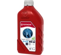 Моторное масло TOTACHI NIRO HD Semi-Synthetic API CI-4/SL 10W-40, пласт., 1 л 17901