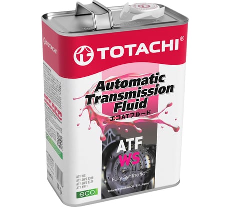 Трансмиссионное масло TOTACHI ATF WS 4л 20804
