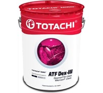 Трансмиссионное масло TOTACHI NIRO ATF DEX III, гидрокрекинг, 19 л 4562374697966