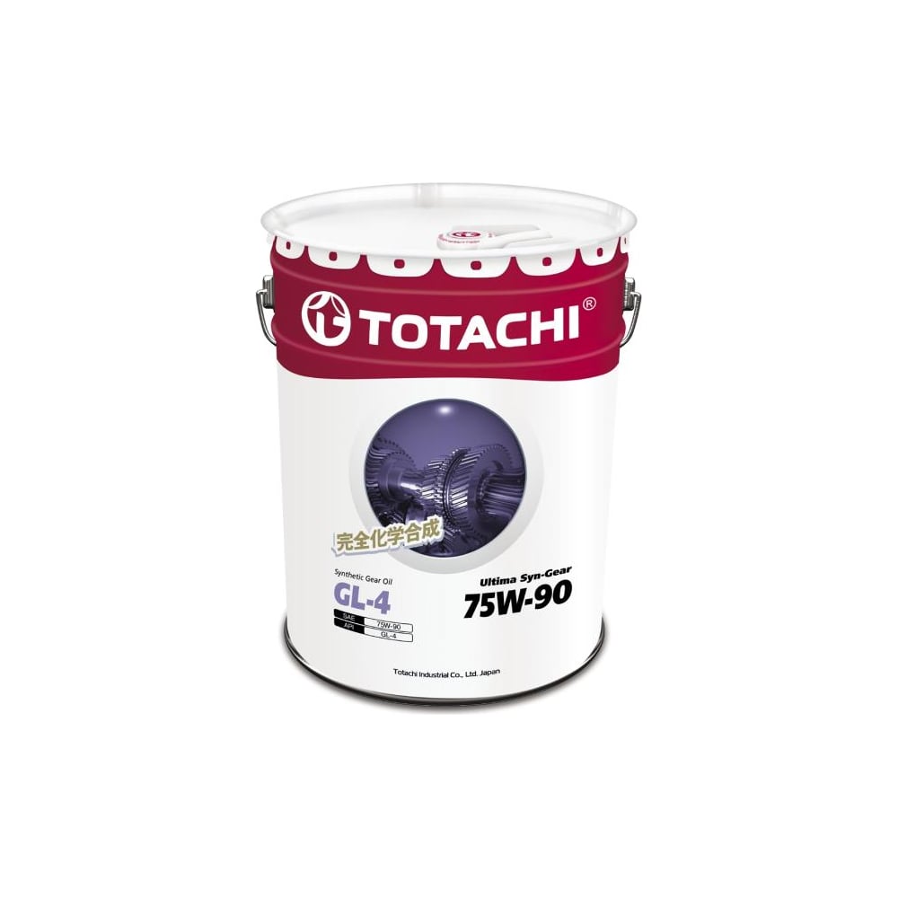 Трансмиссионное масло Totachi Ultima Syn-Gear 75W-90 GL-4 20л G3520 ...