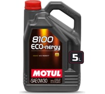 Моторное масло MOTUL 8100 Eco-nergy 0W30 5 л. 113555