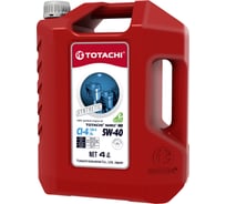 Моторное масло TOTACHI NIRO HD Synthetic API CI-4/SL, 5W-40, пластиковая канистра, 4 л 17804