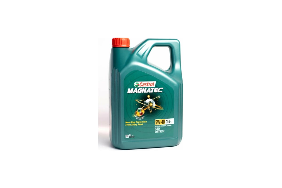 Синтетическое масло Castrol Magnatec 5w40 A3/B4 DUALOCK 15EA91 ...