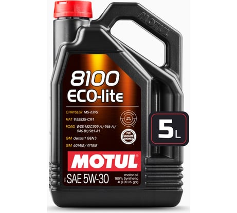Моторное масло MOTUL 8100 Eco-lite 5W30 5 л 113498