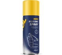 Силиконовая водоотталкивающая смазка MANNOL SILICON SPRAY 200 мл 2451