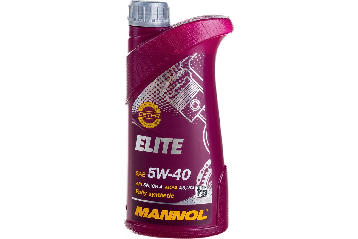 Синтетическое моторное масло MANNOL ELITE 5W40 1 л 1005 - выгодная цена ...