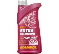 Синтетическое трансмиссионное масло MANNOL EXTRA GETRIEBEOEL 75W90 1 л 1304