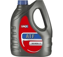 Трансмиссионное масло UNIX АTF Dexron III, канистра 4л 4605904