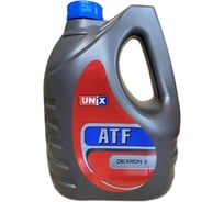 Трансмиссионное масло UNIX АTF Dexron II, канистра 4л 4605942