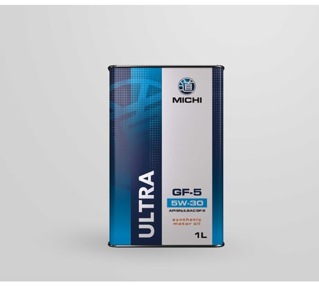 Моторное масло Michi ULTRA 5W-30 GF-5, канистра 1л 4637264