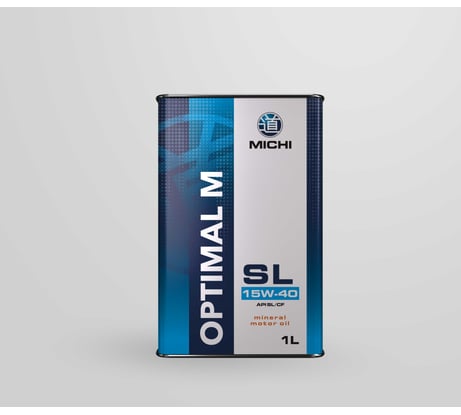 Моторное масло Michi OPTIMAL M 15W-40, канистра 1л 4637417