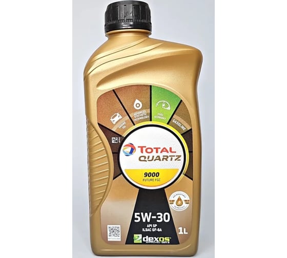 Масло для 4-х тактных двигателей TOTAL QUARTZ 9000 FUT.FGC 5W30 1L 214318