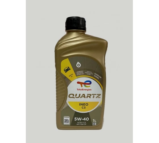 Масло для 4-х тактных двигателей TOTAL QUARTZ INEO C3 5W40 1L 213789