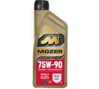 Трансмиссионное масло Mozer KINETIC SYNTH SAE 75w-90 API GL-5 (синт) (PАО), канистра 1л 4639381
