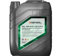 Масло моторное XENOL HILL 10W-40 E7 LDF-3 20L HOXH1040E7LDF34