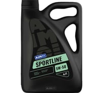 Синтетическое моторное масло AIMOL SPORTLINE 5W50 4 л 8719497955299