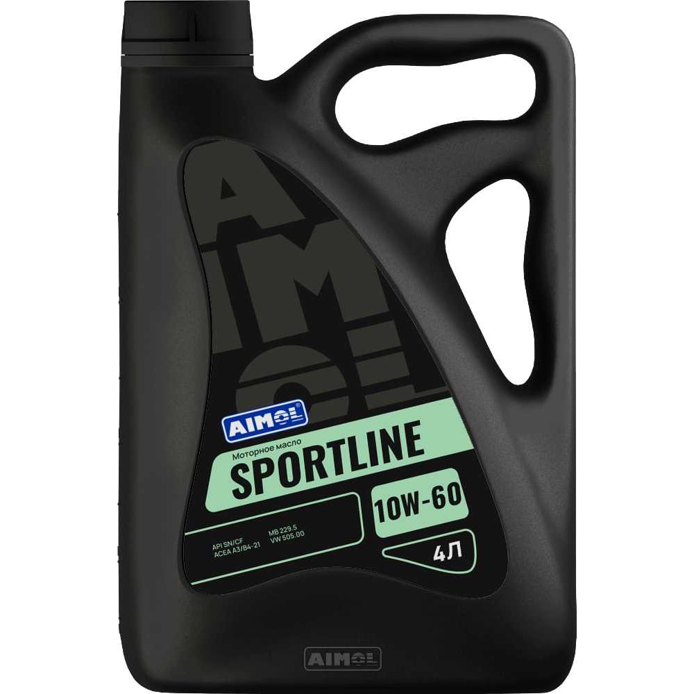 Синтетическое моторное масло AIMOL SPORTLINE 10W-60 4 л 8719497955343 ...