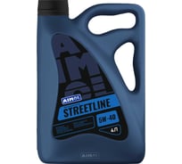 Синтетическое моторное масло AIMOL STREETLINE 5W-40 4 л 8719497955541
