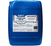 Синтетическое моторное масло AIMOL STREETLINE 5W-40 20 л 8719497955558