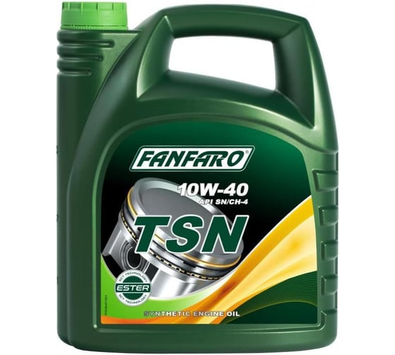 Полусинтетическое моторное масло FANFARO TSN 10W40 4 л FF6704-4-E 1