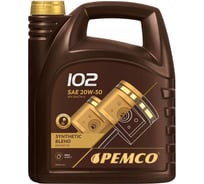 Синтетическое моторное масло PEMCO 102 20W50 5 л PM0102-5-E