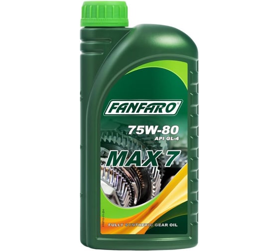 Синтетическое трансмиссионное масло FANFARO MAX 7 75W80 1 л FF8710-1 1