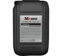 Моторное масло Mozer HTBN HD SAE 10w-40 API CI-4 E4/E7, канистра 20л 4638506
