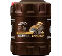 Минеральное трансмиссионное масло Pemco 420 ATF D II 20 л PM0420-20-E