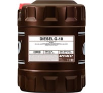 Синтетическое моторное масло Pemco DIESEL G-10 UHPD 5W40 20 л, 5W-40 PM0710-20-E