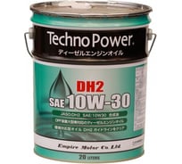 Моторное масло Techno Power синтетическое DH2, 10W30, 20 литров TP-LP203