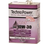Моторное масло Techno Power минеральное SL/CF, 10W30, 4 литра TP-L4301