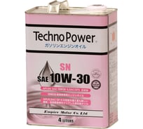 Моторное синтетическое масло Techno Power SN 10W30 4 литра TP-L4105