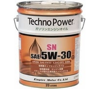 Моторное синтетическое масло Techno Power SN 5W30 20 литров TP-LP104