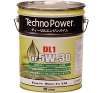 Моторное синтетическое масло Techno Power DL1 5W30 20 литров TP-LP201