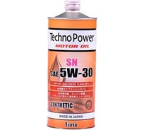 Моторное синтетическое масло Techno Power SN 5W30 1 литр TP-L1104