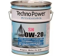 Моторное синтетическое масло Techno Power SN 0W20 20 литров TP-LP101