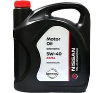 Моторное масло Nissan VA Motor Oil 5W-40 5л KE90090042VA