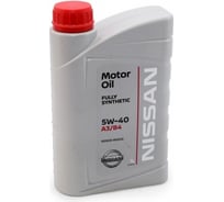 Моторное масло Nissan 5W-40 1Л KE90090032R