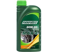 Минеральное трансмиссионное масло FANFARO MAX 4 80W90 1 л 80W-90 FF8701-1-E
