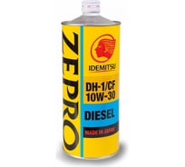 Моторное масло IDEMITSU 10W-30 ZEPRO DIESEL JASO DH-1 API CF 1л. 2862-001