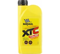 Моторное масло Bardahl XTC 10W40, полусинтетическое, 1 л 36241