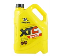 Моторное масло Bardahl XTC 5W40, синтетическое, 5 л 36163