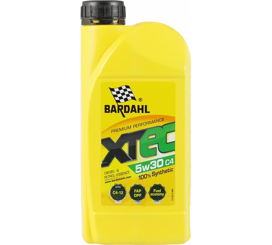 Моторное масло Bardahl XTEC 5W30, синтетическое, 1 л 36151 1