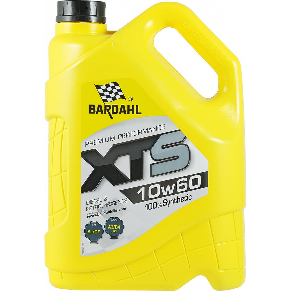 Масло моторное Bardahl XTS 10W60, синтетическое, 5 л 36253 - выгодная ...