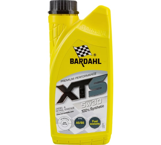 Моторное масло Bardahl XTS 5W30, синтетическое, 1 л 36541