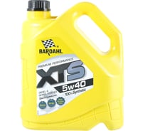 Моторное масло Bardahl XTS 5W40, синтетическое, 4 л 36892
